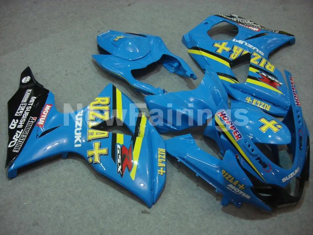 Blue and Black Rizla GSXR1000 0916 Fairing Kit for Sale OEM Grade