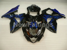 Black and Blue Flame - GSX - R1000 09 - 16 Fairing Kit