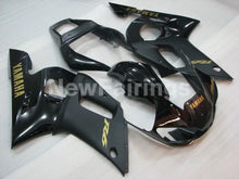 Load image into Gallery viewer, Black and Matte Black with Gold Decals Factory Style - YZF-R6 98-02 Fairing Kit Vehicles &amp; Parts &gt; Vehicle Parts &amp;