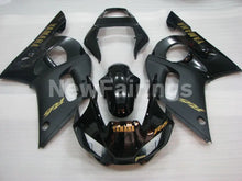 Load image into Gallery viewer, Black and Matte Black with Gold Decals Factory Style - YZF-R6 98-02 Fairing Kit Vehicles &amp; Parts &gt; Vehicle Parts &amp;