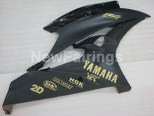 Load image into Gallery viewer, Black and Matte Black with Gold Stickers Factory Style - YZF-R6 06-07 Fairing Kit Vehicles &amp; Parts &gt; Vehicle Parts &amp;