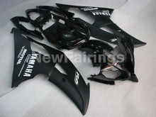 Load image into Gallery viewer, Black and Matte Black with White Stickers Factory Style - YZF-R6 08-16 Fairing Kit Vehicles &amp; Parts &gt; Vehicle Parts &amp;