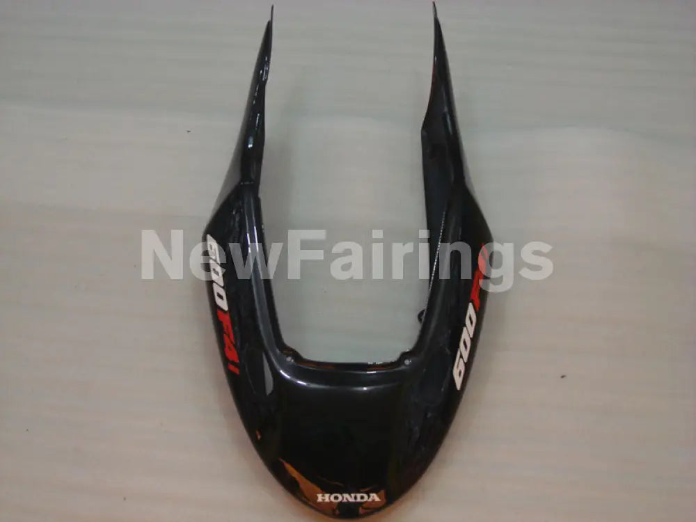 Black and Red Flame - CBR600 F4i 04-06 Fairing Kit -