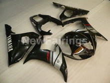 Load image into Gallery viewer, Black and Silver Factory Style - YZF-R6 03-04 Fairing Kit Vehicles &amp; Parts &gt; Vehicle Parts &amp; Accessories &gt; Motor