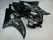 Load image into Gallery viewer, Black and Silver Flame- YZF-R6 06-07 Fairing Kit Vehicles &amp; Parts &gt; Vehicle Parts &amp; Accessories &gt; Motor Vehicle Parts &gt;