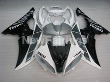 Load image into Gallery viewer, Black and White Factory Style - YZF-R6 08-16 Fairing Kit Vehicles &amp; Parts &gt; Vehicle Parts &amp; Accessories &gt; Motor Vehicle