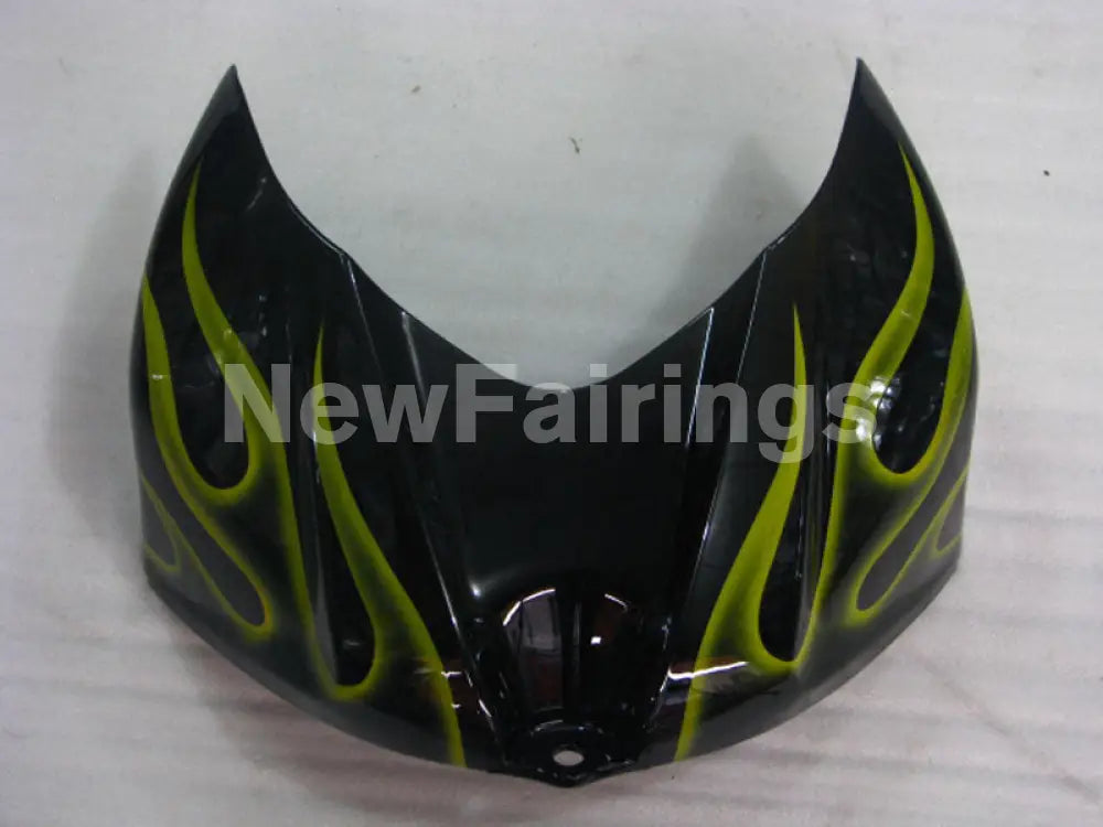 Black and Yellow Flame - GSX - R1000 07 - 08 Fairing Kit