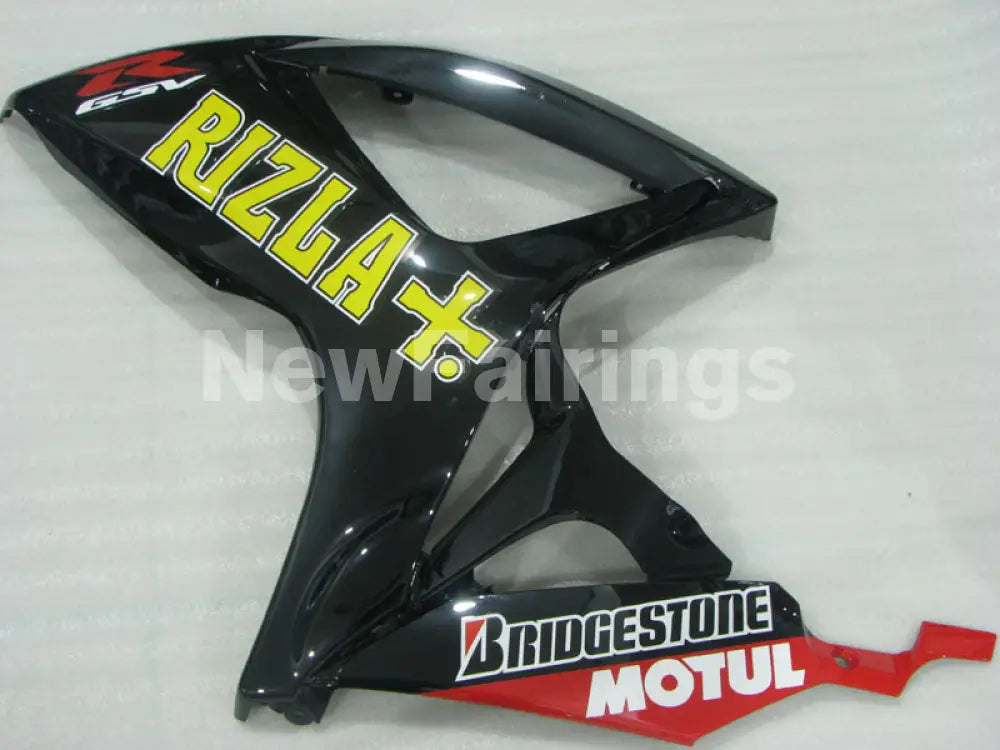 Black and Yellow Rizla - GSX-R600 06-07 Fairing Kit – NewFairing
