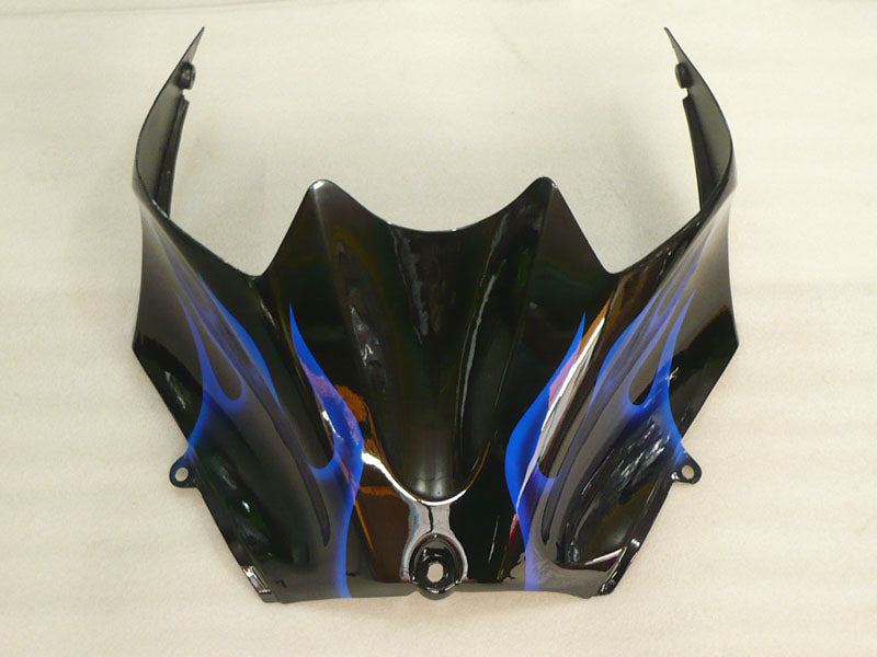 Black and Blue Flame - NINJA ZX-14R 06-11 Fairing Kit