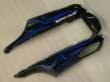 Load image into Gallery viewer, Black and Blue Flame - NINJA ZX-14R 06-11 Fairing Kit