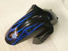 Load image into Gallery viewer, Black and Blue Flame - NINJA ZX-14R 06-11 Fairing Kit
