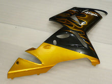Load image into Gallery viewer, Black and Golden Flame - NINJA ZX-10R 04-05 Fairing Kit