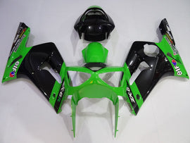 Black and Green Factory Style - NINJA ZX-6R 03-04 Fairing