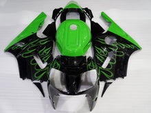 Load image into Gallery viewer, Black and Green Flame - NINJA ZX-12R 00-01 Fairing Kit