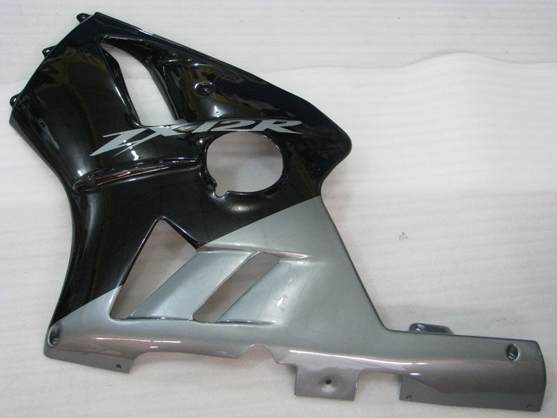 Black Grey Factory Style - NINJA ZX-12R 02-04 Fairing Kit