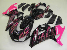 Load image into Gallery viewer, Black and Pink Flame - NINJA ZX-14R 06-11 Fairing Kit
