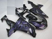 Load image into Gallery viewer, Black and Purple Flame - NINJA ZX-10R 06-07 Fairing Kit