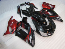 Load image into Gallery viewer, Black and Red Flame - NINJA ZX-14R 06-11 Fairing Kit