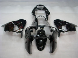 Black Red Flame - NINJA ZX-9R 00-01 Fairing Kit - Vehicles