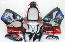 Load image into Gallery viewer, Black and Red Play Station - NINJA ZX-6R 00-02 Fairing Kit