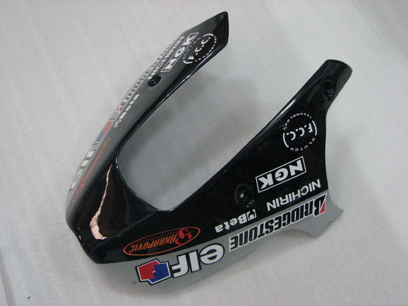 Black and Silver Monster - NINJA ZX-9R 02-03 Fairing Kit