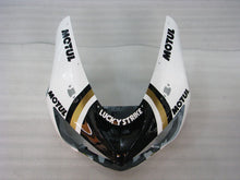 Load image into Gallery viewer, Black and White Lucky Strike - NINJA ZX-6R 05-06 Fairing