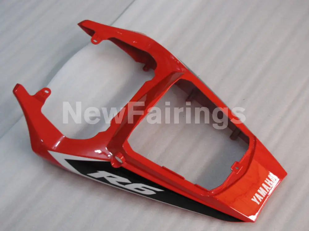 Black and White Red Factory Style - YZF-R6 03-04 Fairing Kit Vehicles & Parts > Vehicle Parts & Accessories > Motor