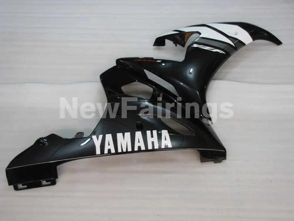 Black and White Red Factory Style - YZF-R6 03-04 Fairing Kit Vehicles & Parts > Vehicle Parts & Accessories > Motor