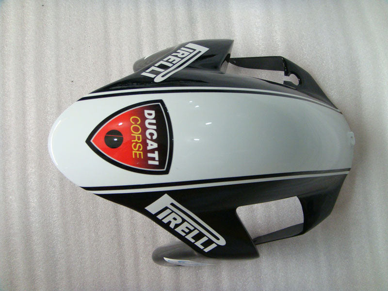 Black and White Xerox - Ducati 749/999 05-06 Fairing Kit