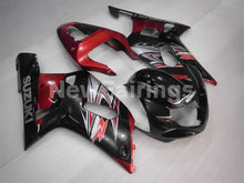 Load image into Gallery viewer, Black and Wine Red Factory Style - GSX-R600 01-03 Fairing Kit