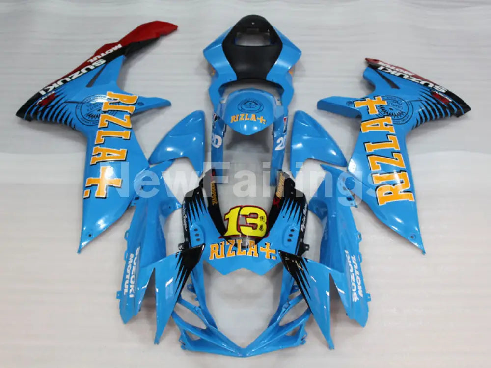 Kit Car Rizla Graphics Blue and Black Red Rizla - GSX-R750 11-24 Fairing Kit | OEM Grade ABS ...