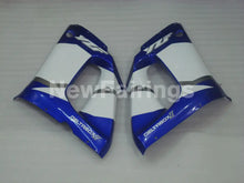 Load image into Gallery viewer, Blue and Black White Factory Style - YZF-R6 98-02 Fairing Kit Vehicles &amp; Parts &gt; Vehicle Parts &amp; Accessories &gt; Motor