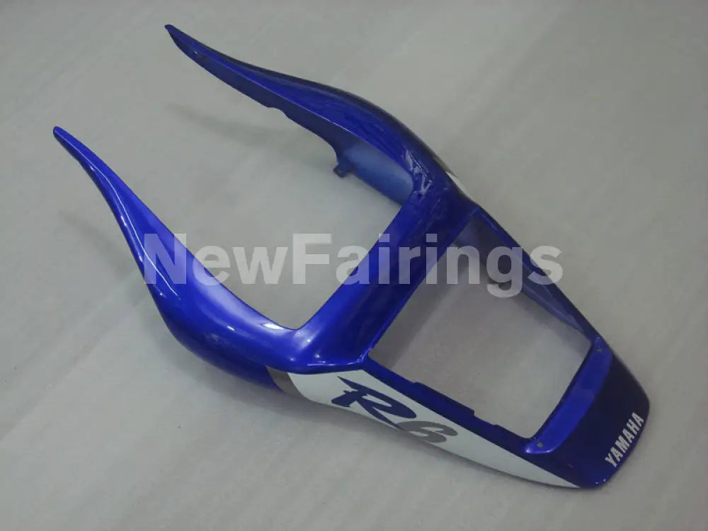 Blue and Black White Factory Style - YZF-R6 98-02 Fairing Kit Vehicles & Parts > Vehicle Parts & Accessories > Motor