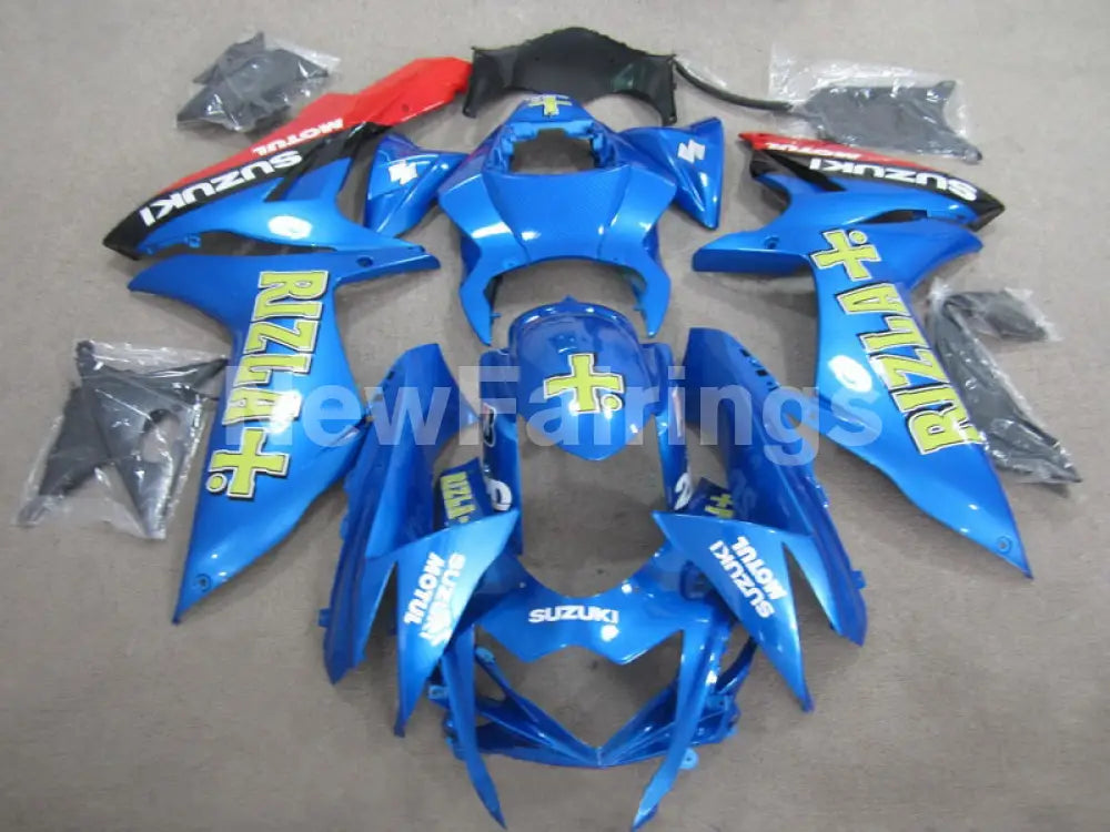 Gsx R600 Rizla Kit Blue and Red Black Rizla - GSX-R600 11-26 Fairing Kit – NewFairings