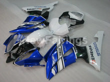 Load image into Gallery viewer, Blue and White Black ENEOS - YZF-R6 08-16 Fairing Kit Vehicles &amp; Parts &gt; Vehicle Parts &amp; Accessories &gt; Motor Vehicle