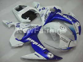 Blue and White Jordan - YZF-R6 03-04 Fairing Kit Vehicles & Parts > Vehicle Parts & Accessories > Motor Vehicle Parts >