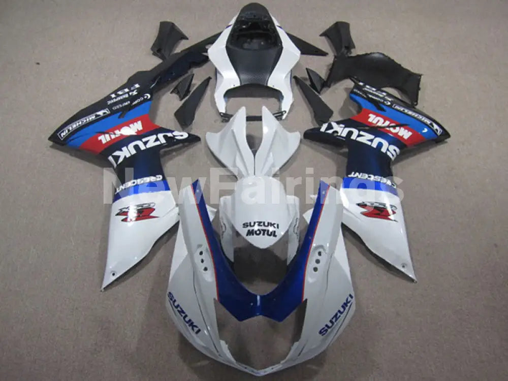 Blue and White MOTUL - GSX-R600 11-24 Fairing Kit | OEM Grade ABS ...