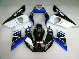 Blue Black and White Factory Style - YZF-R6 98-02 Fairing Kit Vehicles & Parts > Vehicle Parts & Accessories > Motor