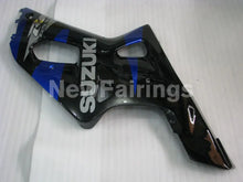 Load image into Gallery viewer, Blue and Black Factory Style - GSX-R600 01-03 Fairing Kit