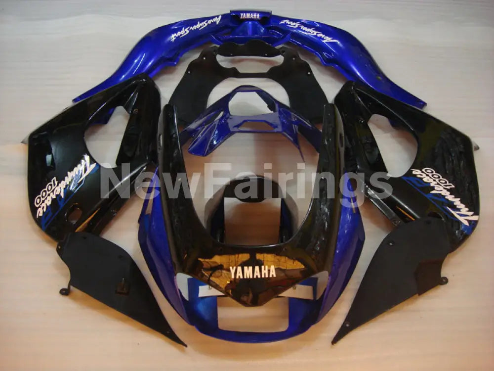 Blue and Black Factory Style - YZF1000R Thunderace 96-05 Fairing Kit Vehicles & Parts > Vehicle Parts & Accessories >