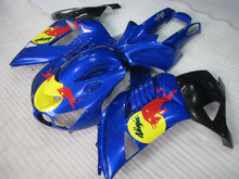 Load image into Gallery viewer, Blue and Black Red Bull - NINJA ZX-14R 06-11 Fairing Kit