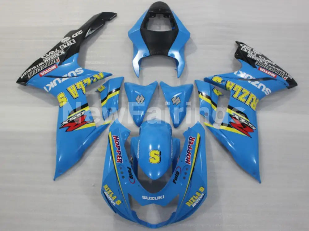 Gsx R600 Rizla Kit Blue and Black Rizla - GSX-R600 11-26 Fairing Kit – NewFairings