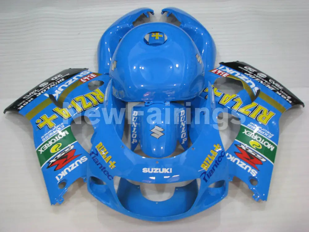 Kit Car Rizla Graphics Revive Your GSX-R600 with Blue Rizla Fairing Kit - Complete OEM Set for ...
