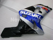 Load image into Gallery viewer, Blue and Silver Black Factory Style - GSX-R600 01-03 Fairing Kit