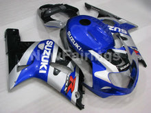 Load image into Gallery viewer, Blue and Silver Black Factory Style - GSX-R600 01-03 Fairing Kit
