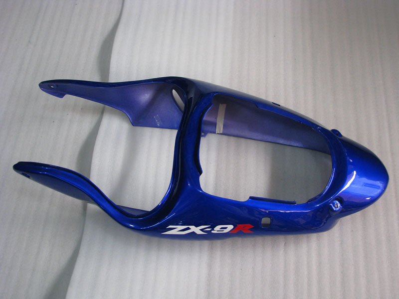 Blue with Silver Flame - NINJA ZX-9R 98-99 Fairing Kit