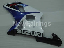 Load image into Gallery viewer, Blue and White Black Factory Style - GSX-R600 01-03 Fairing Kit