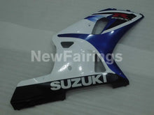 Load image into Gallery viewer, Blue and White Black Factory Style - GSX-R600 01-03 Fairing Kit