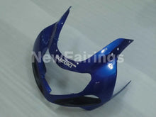 Load image into Gallery viewer, Blue and White Black Factory Style - GSX-R600 01-03 Fairing Kit