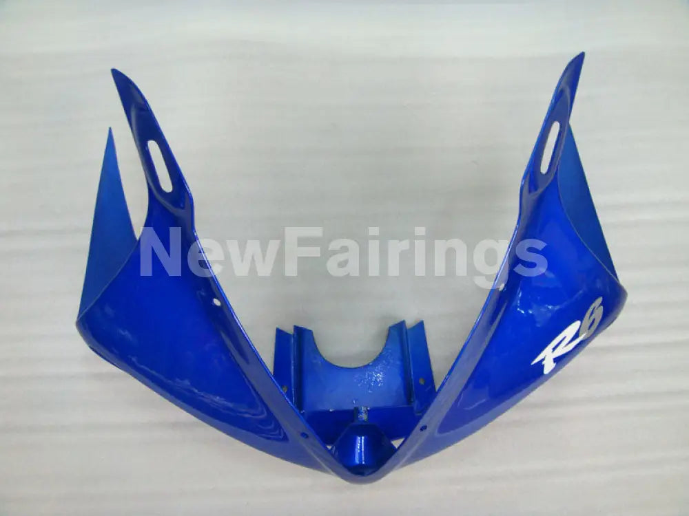 Blue and White Black Factory Style - YZF-R6 03-04 Fairing Kit Vehicles & Parts > Vehicle Parts & Accessories > Motor